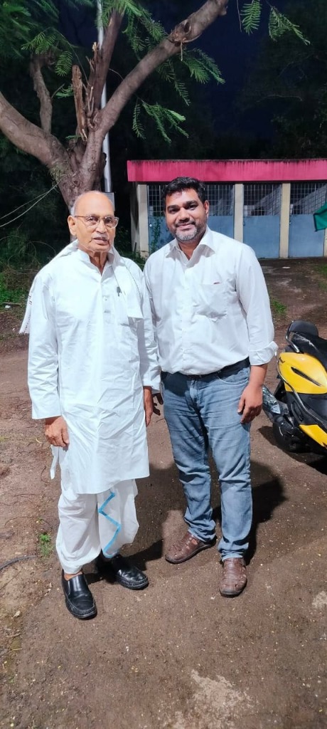 Kushua Sir with Dr. Yogesh